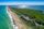 Aerial view of la Dolce Vita between the Atlantic ocean and Indian River in Stuart Florida