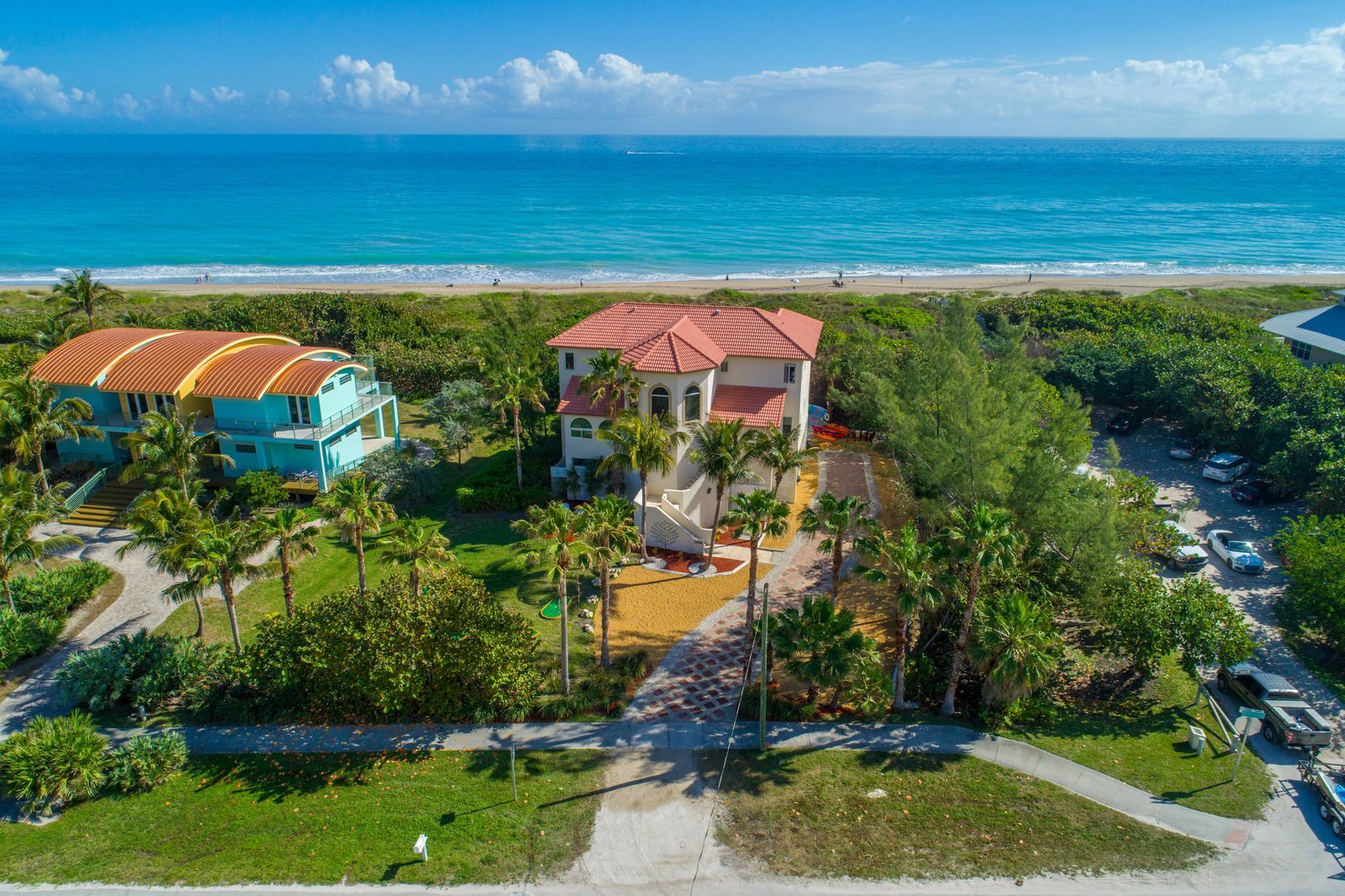 Del Mar al Cielo: Beachfront Estate, Jensen Beach FL - Beach Houses In ...